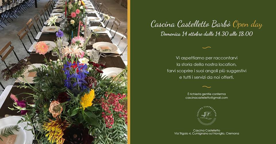 Open Day – 14 Ottobre 18